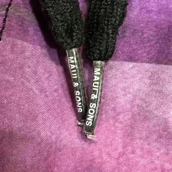 MAUI AND SONS 4-way Stretch Board Shorts Cargo Pocket Men's Size 37” X 10” EUC - Picture 4 of 16